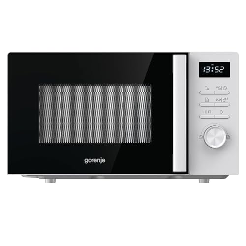 Gorenje MO20A3WH mikrovalna pećnica / 20 L / 800W / AquaClean / AutoMenu / Touch Control / LED zaslon / funkcija odmrzavanja / 5 razina snage / dječja brava / elektronička / bijela