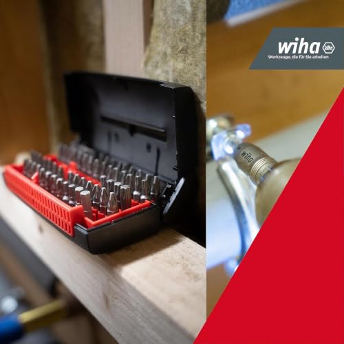 Wiha Bit Set Collector Standard 25 mm gemischt 61-tlg. 1/4" C6,3 I in Box I Bit-Satz mit Bithalter I Schnellwechselhalter… – Ansicht 5