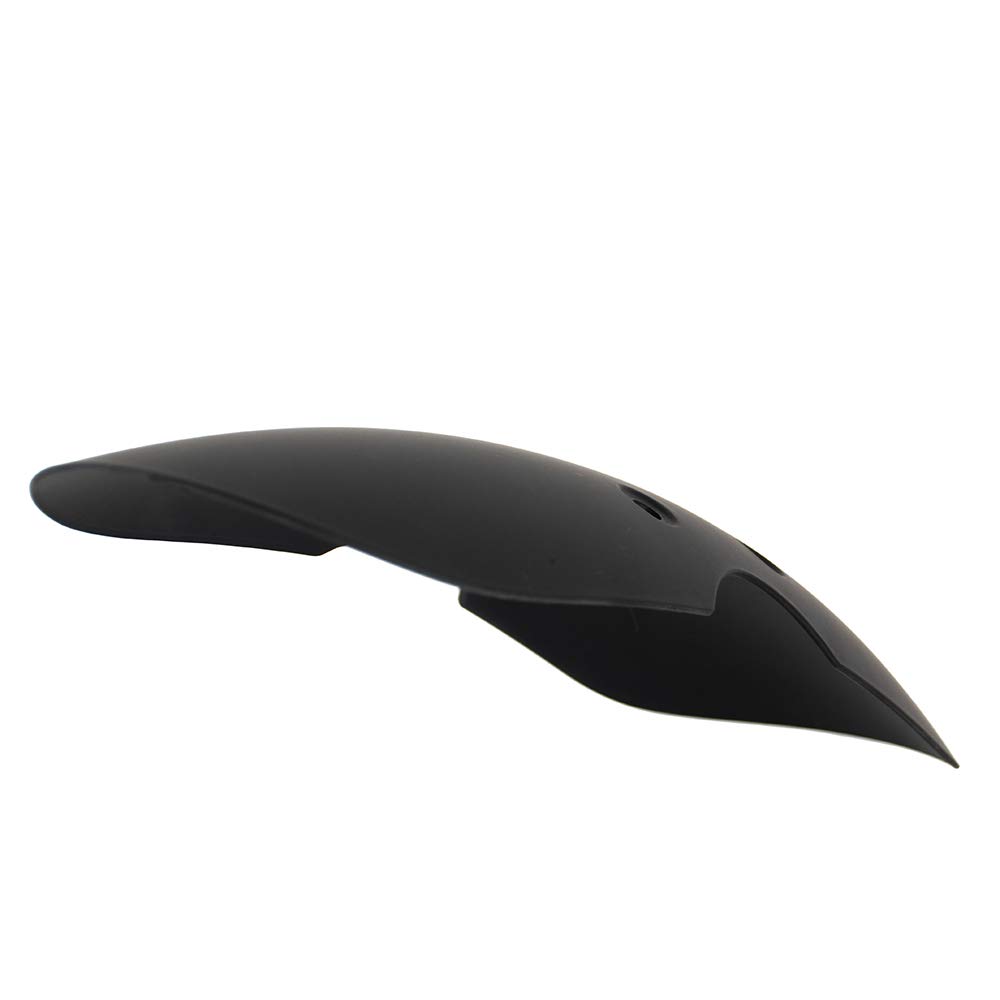 Garde-boue Avant de café racer Garde-boue de Moto pour à refroidissement par air Bonneville / T100 / Scrambler/Thruxton 900 2001-2016 (Noir mat)