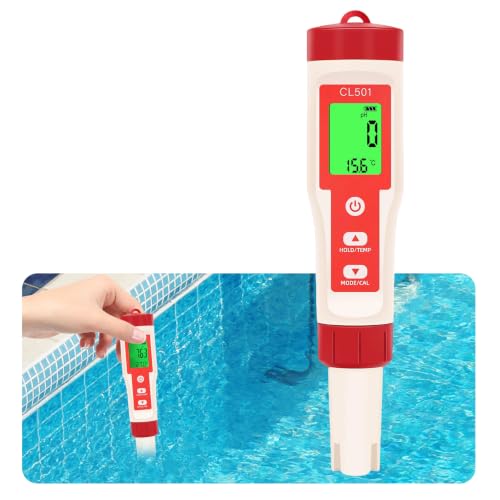 #VerdientProvisionen<br>ph und chlor messgerät pool 5 in 1 pH Chlor ORP H2 Temperatur messbar