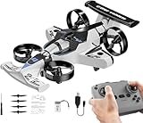 2 in1 Remote Control Car and RC Plane Stunt Drone RC Drift Car Anti Collision Drift Drones Flying Drone for Kids Remote Control Airplane for Kids 8-12 Kids Drone Plane Mini Drone for Kids 4-16