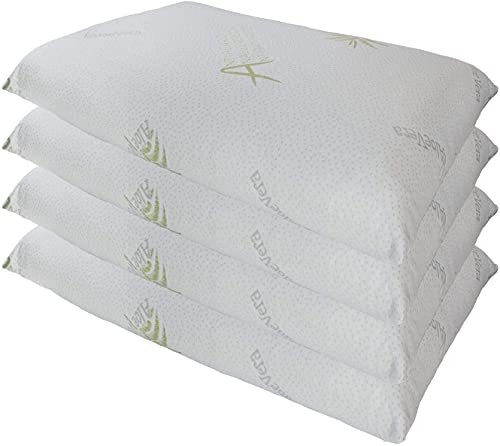 Corredocasa 2 fundas de almohada Aloe Vera con cremallera antialérgica antibacteriana 50 x 80 cm