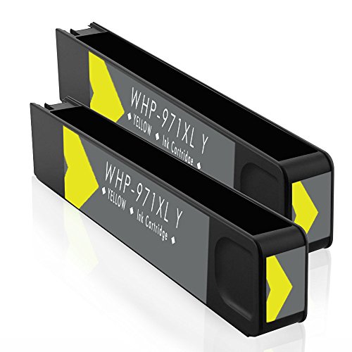 Cartouche HP 971XL jaune Eurotone compatible pour imprimante Officejet Pro X576DW et X476DN