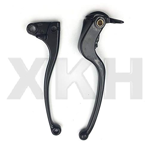 Xkmt-Compatible With Kawasaki Ninja 636 Zx Zx6R Zx6Rr 2005 2006 Black Brake Clutch Lever [B00Ywbr58S] #TOP4