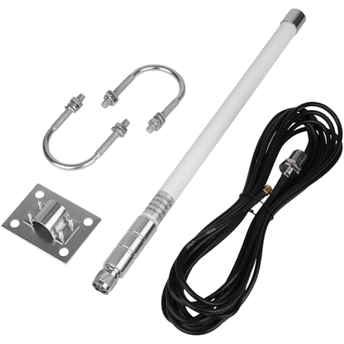 Waterproof 915mhz Lora 5.8dbi Fiberglass Antenna with 20Ft Low Loss