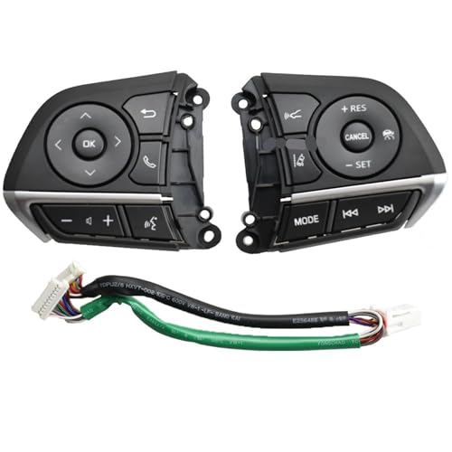 Boutons de commande au volant de voiture pour de longs trajets sereins en Camry