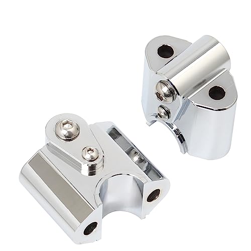 Barra elevadora manillar R18 cromada en aluminio para moto 2020-2022