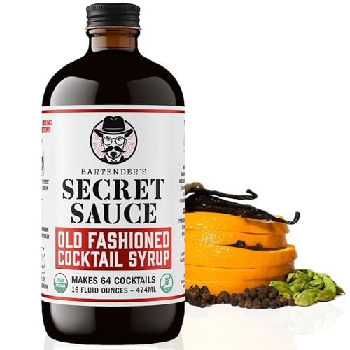 Bartender&rsquo;s Secret Sauce USDA Organic Old Fashioned Mix