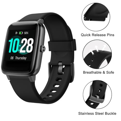 2 correas de reloj compatibles con Veryfitpro 19mm silicona y nylon miniatura 2