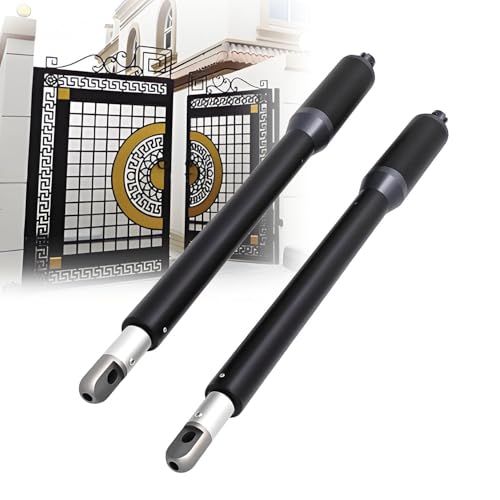 WTRYRN Kit de abridor de portón eléctrico, Operador de portón de Entrada de 200 RPM, Brazo oscilante Doble de 350 LB con Control Remoto para escuelas, Villas y portones de Entrada de Seguridad.