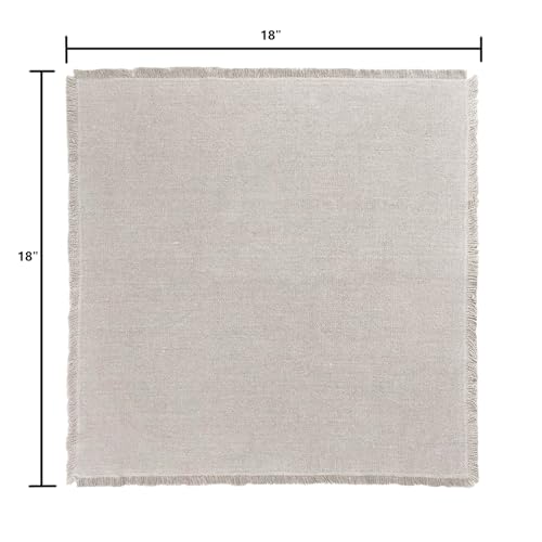 Servilletas de Lino 100% Set de 4, 18 x 18 pulg miniatura 2