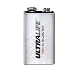 9 Volt Ultra Life Lithium 9V / Block Batterie optimal für Rauchmelder geeignet