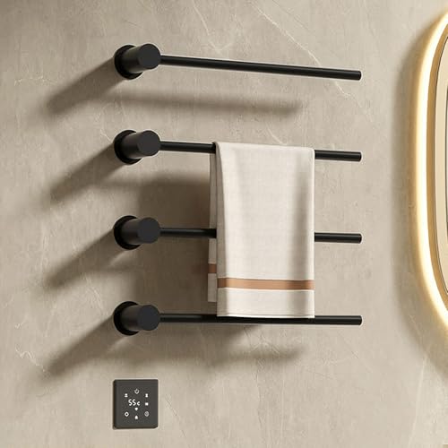 Calentador de toallas de acero inoxidable térmico para secado de prendas de pared