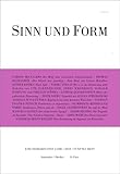 SINN und FORM