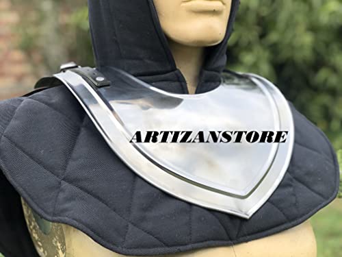 Gorget Knights Templar Armure Médiévale Protecteur Cou GN - 2