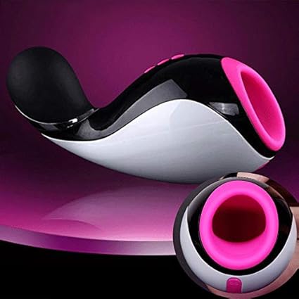 Masturbadores Masculino, masajeador automático con función de voz y vibración de persona real, 7 frecuencias de vibración, carga USB, interacción Bluetooth