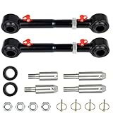 Adjustable Front Sway Bar Quick Disconnects for Jeep Wrangler JK JKU 2007-2018, Stabilizer Bar End Links for 2.5-6 Inch Lift, 2PCS 2/4-Door Sport Sahara Rubicon Suspension Links