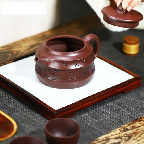 Tetera de cerámica retro estilo japonés y cafetera de arcilla 6