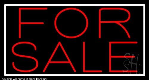 For Sale Clear Backing Neon Sign 20" Tall x 37" Wide image 2