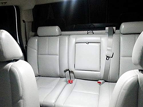 D15 Lighting LED Interior Light Kit for Chevy Silverado GMC Sierra 1999-2014 6000k White Map Dome Visor Cargo License Plate Bulbs (14 Pieces)