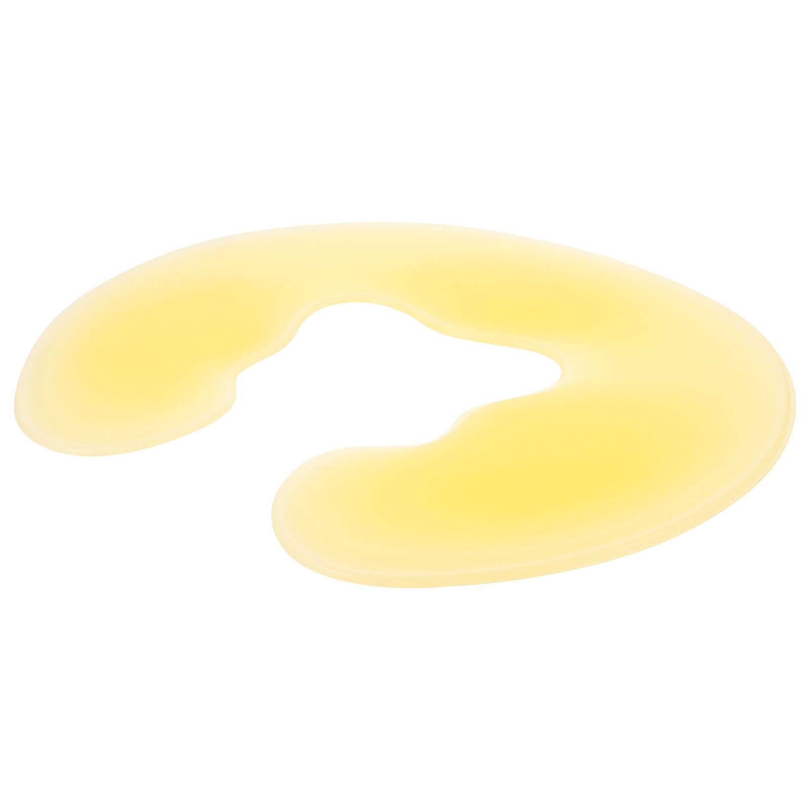 Oreiller en silicone jaune de U pour spa et hôpitaux - 8