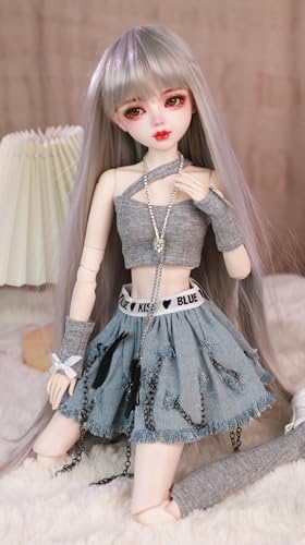 Muñeca BJDDOLL 56cm Pintada a Mano con Juntas Mecánicas miniatura 3