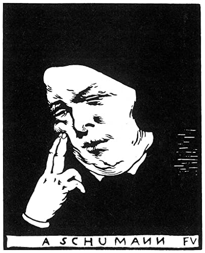Peinture Robert Schumann par Félix Vallotton, impression d'art de prestige