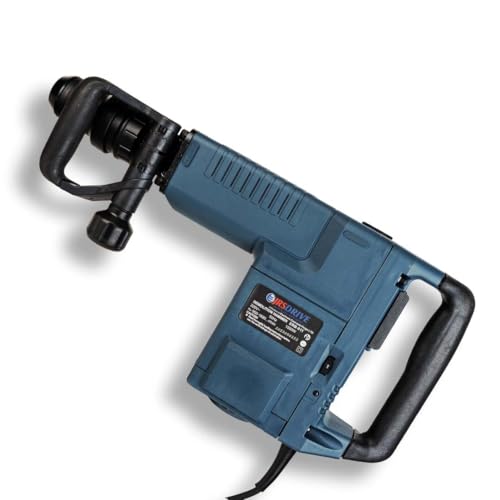 Image of EASTMAN Demolition Hammer 11kg - 1500W Heavy Duty Concrete Breaker 21J Impact Energy, 900-1890 BPM with BMC Box & Free Pointed Bit (ERB-011)