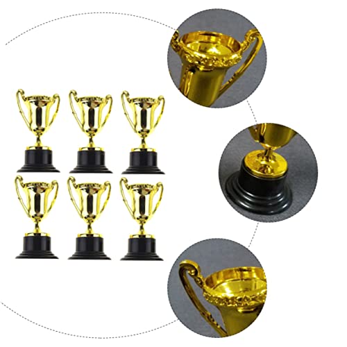 Toddmomy Troféu De Plástico 20Pcs Troféu De Lugar Troféus De Prêmio Para Crianças Troféu Tigela Brin