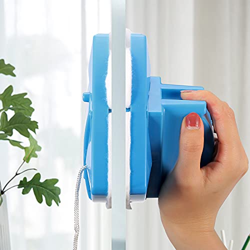 Tnamdan Nettoyants vitre double face 5 outil de brosse à nettoyage...