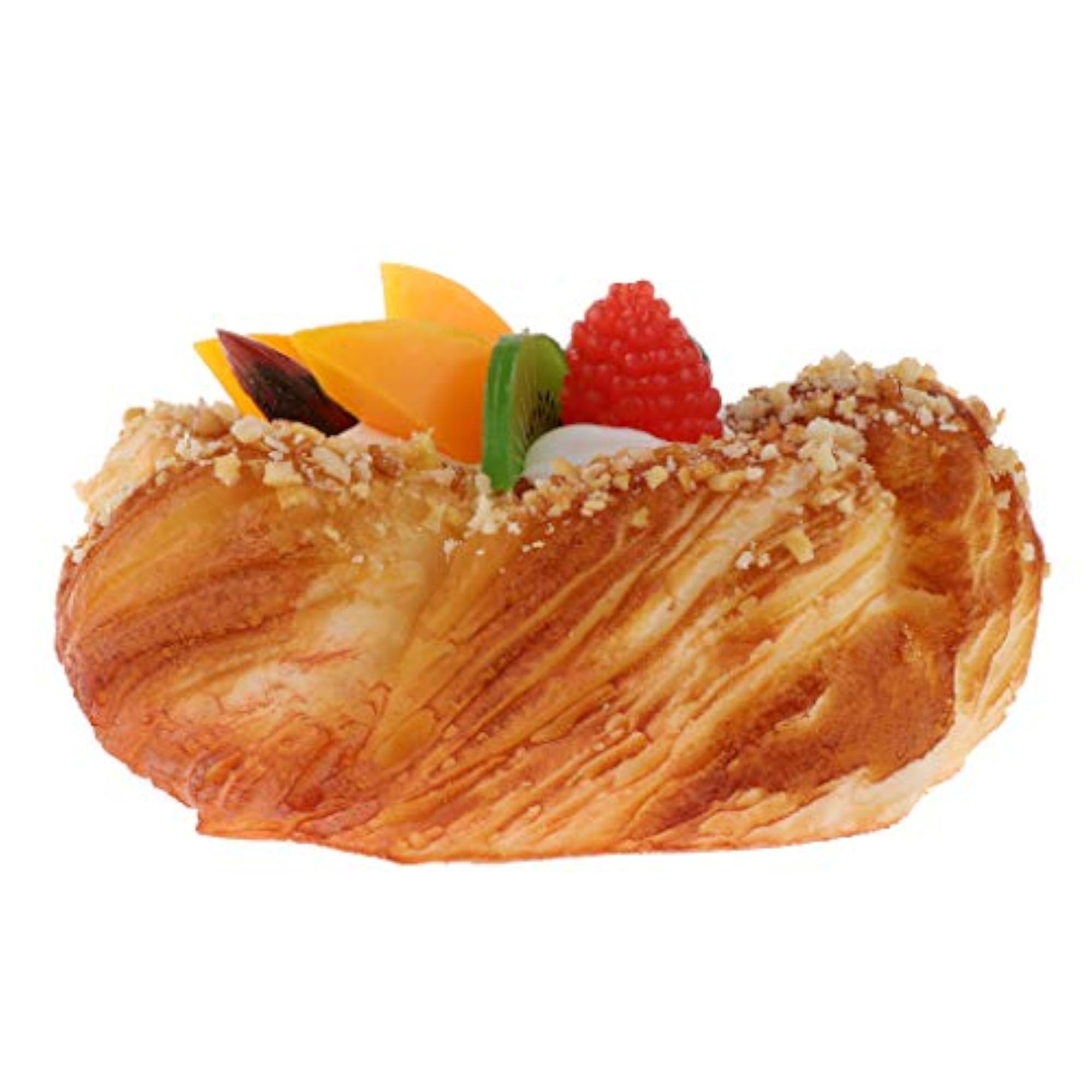 Artificial Fruit Bread Cake Simulation Realistic Food Dessert Style_1