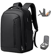 Fenree.geer Business Travel Backpack for Men, Expandable Water Resistant 17 Inch Laptop Backpack ...