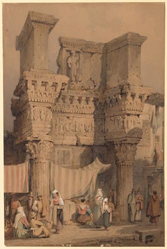 Impression sur toile Forum de Nerva Samuel Prout de qualite superieure decoration salon 60x90cm