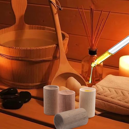 4 Difusores Pasivos de Madera para Aceites Esenciales miniatura 4