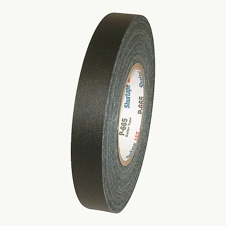 Permacel P-665/Blk160 Shurtape P-665 General Purpose Gaffers Tape #TOP10