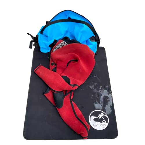 Malo'o Wetsuit Changing Mat - Perfect for Changing After Surfing, Swimming, or Camping