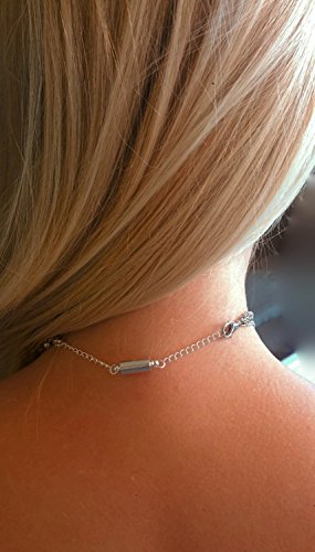 Sparik Enjoy 6Pcs Stainless Steel Necklace Extenders 4" Magnetic Jewelry Extenders For Bracelets, Necklaces (6 Pcs Steel) #TOP5