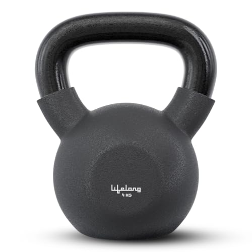 Lifelong Neoprene Cast Iron Kettlebell