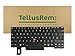 Produktbild TellusRem ersatztastatur Lenovo T480s Black - UK Hintergrundbeleuchtung für Lenovo Thinkpad T480s, T490, E490, L480, L490, L380, L390, L380 Yoga, L390 Yoga, E490, E480