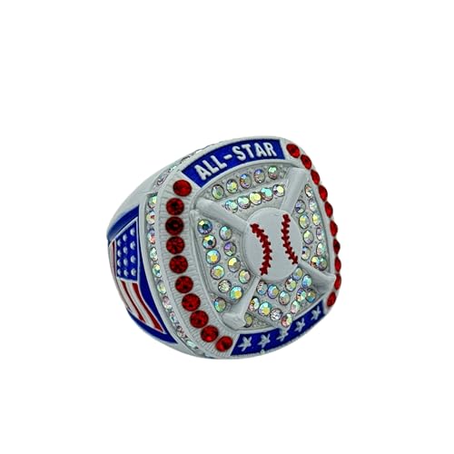 Discount Sports Rings All-Star Ring/Season Award/Team Awards/Assorted Colors/Premium Softball Baseball Ring