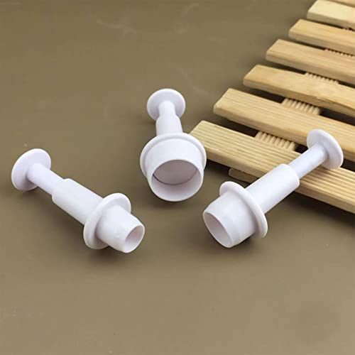 Set de 3 cortadores redondos de galletas para fondant miniatura 6