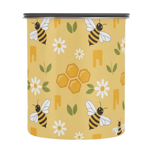 Envase Hermético para Café de Acero Inoxidable 900ml