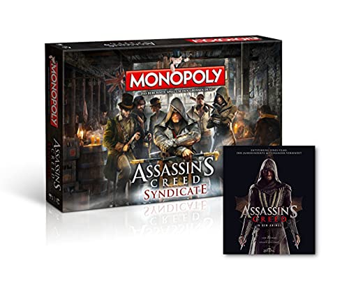 Preisvergleich Produktbild Monopoly Assassin's Creed Syndicate + Buch »In den Animus«