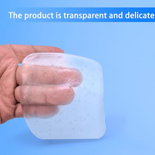 Image of Solid Ultrasound Coupling Gel Pad - Conductive Medical Use Gel Pad for Ultrasound Imaging, Reusable and High-Quality Solid Coupling Pad for Accurate Medical Diagnostics. (Thickness 8mm)