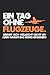 Produktbild Ein Tag ohne Flugzeuge. Bringt mich vielleicht nicht um aber warum das Risiko eingehen: Notizbuch/Tagebuch/Organizer/120 Karierte Seiten/ 6x9 Zoll