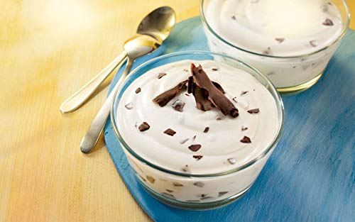 RUF Schlemmercreme Stracciatella, ohne Kochen, Großpackung Dessertpulver für eine locker fluffiges Creme-Dessert mit Raspelschokolade, glutenfrei 1x1000g – Bild 4