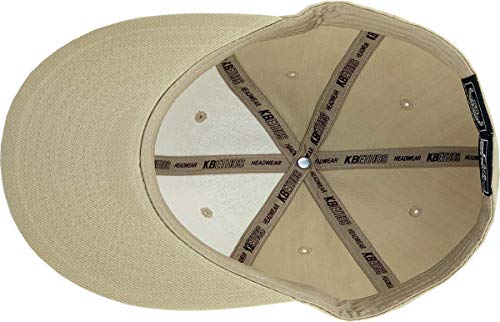 Image of KBETHOS Original 6 Panel Flat Brim True-Fit Fitted Cap