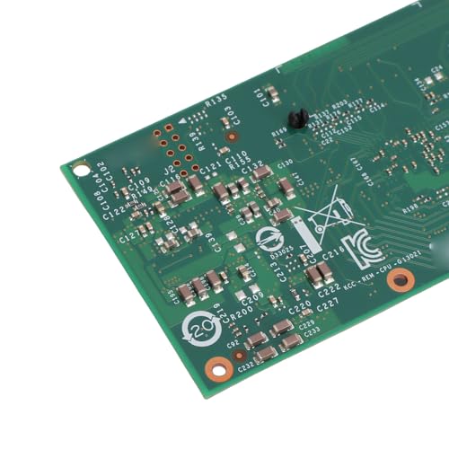 Tarjeta de Red Gigabit 1G Kikumi de 4 Puertos RJ45 PCIe 2.0 X4 y Chipset 82580 con Soporte 7