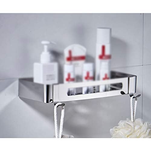 Preisvergleich Produktbild KY Wandregal Schweberegale Eckdusche-Organisator, Badregale Wandmontierter klebender Edelstahlhaken Rostfrei für Küche Badezimmer Büro, Badregal Abstellraum Wandmontage für WC-Küche (Color : B)