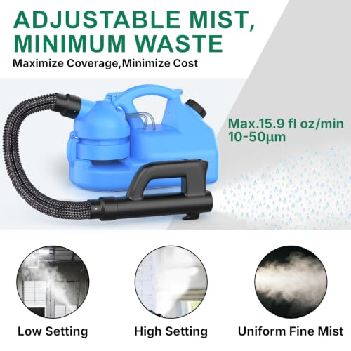 Image of SWANSOFT 7L(1.85 Gallon) ULV Fogger Machine, Electric Atomizer Sprayer, Portable Foggers Machine for Home Indoor